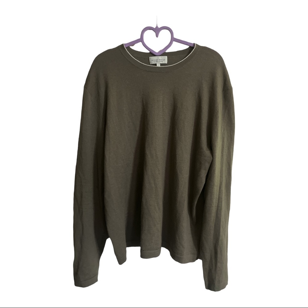 Neiman Marcus super fine Cashmir extra large sweater longsleeve